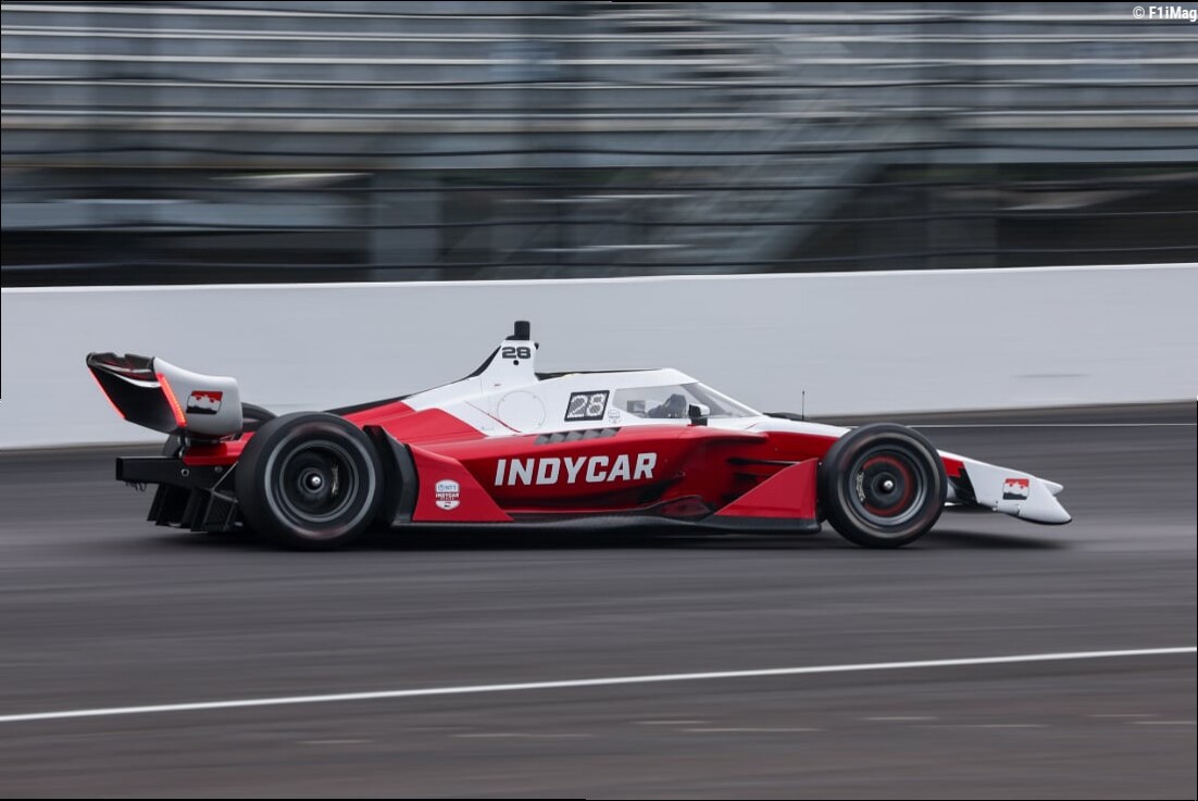 Premiers essais très prometteurs pour la nouvelle Dallara IR28 d'IndyCar