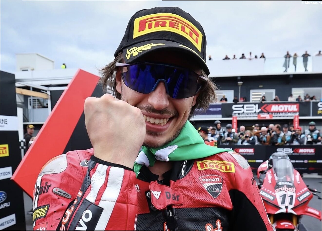 Bulega afronta un intenso agosto para seguir desarrollando la Ducati 850