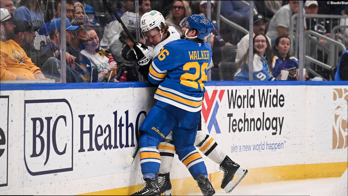 Every NHL team needs a Nathan Walker, and the Blues should be thanking their lucky stars that they do