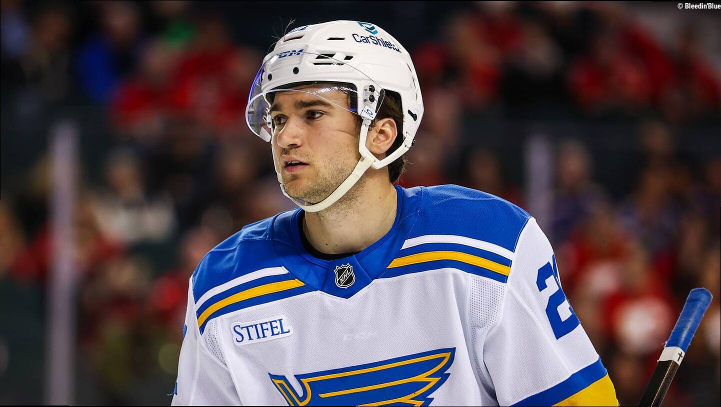 Blues may be working against the clock on a Jimmy Snuggerud extension