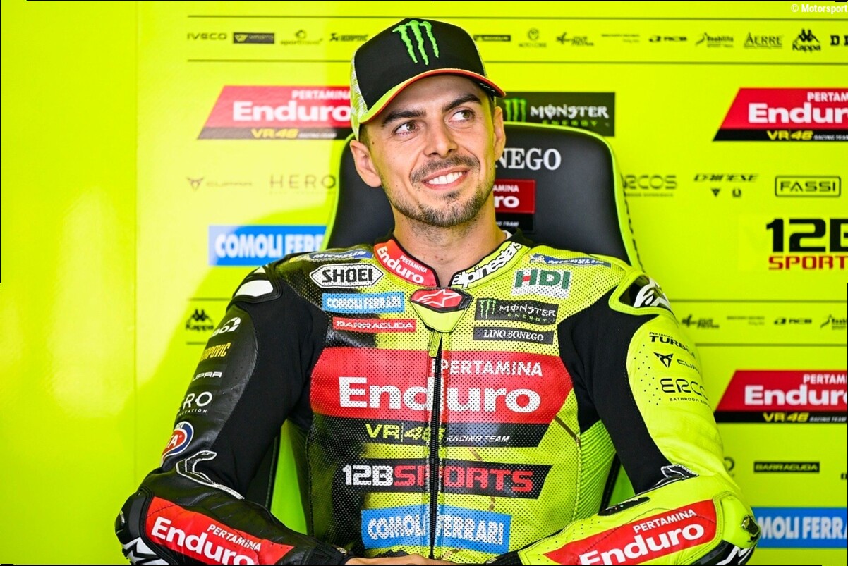 MotoGP | Di Giannantonio: "Sono tornato al 100%. Cerchiamo di giocarcela per vincere il Mondiale"