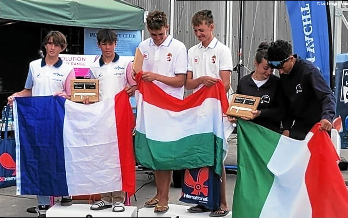 Qui sont les deux jeunes de Crozon-Morgat vice-champions du monde U17 de Nacra 15 ?