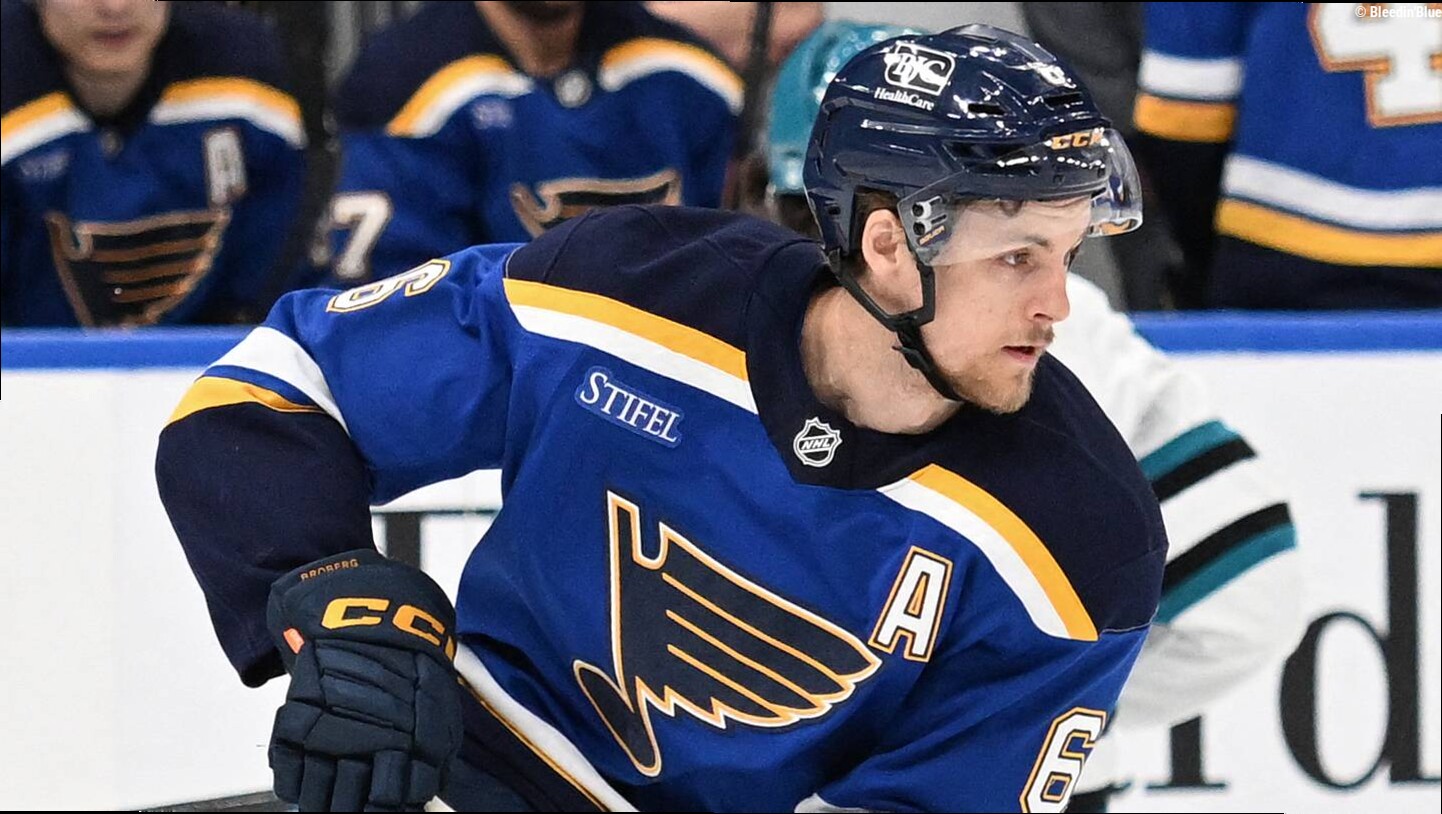 Pressure is on Broberg to prove to Blues that he's a legit top D