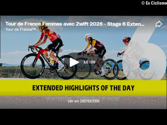 VÃ­deo resumen de la 6Âª etapa del Tour de Francia Femenino 2026