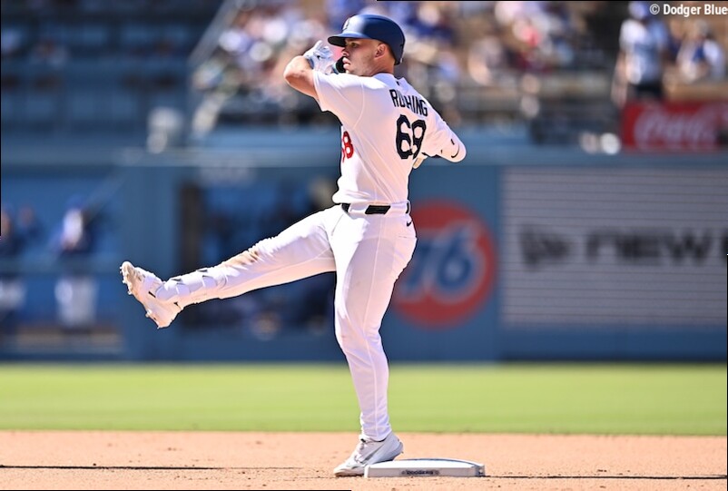 Dodgers Not Counting On Dalton Rushing To Return From Torn UCL As Catcher This Season