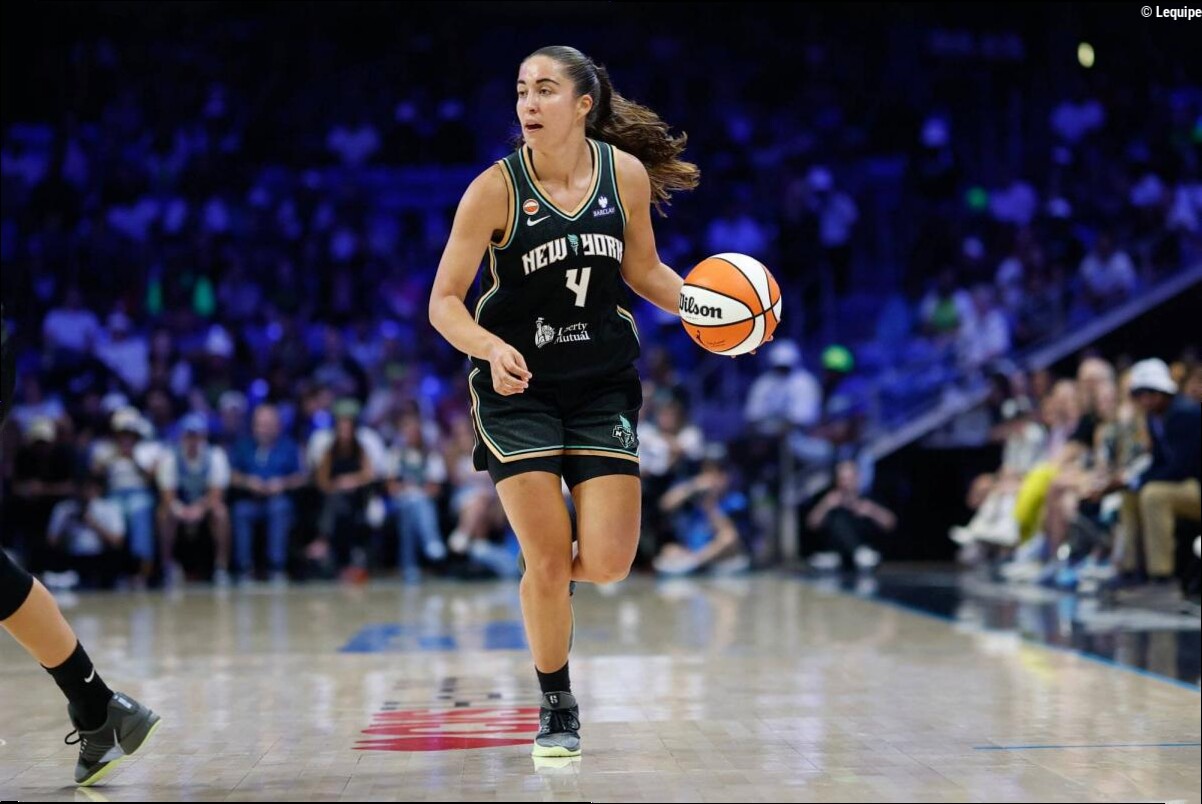 Marine Fauthoux signe un contrat de plusieurs années avec le New York Liberty