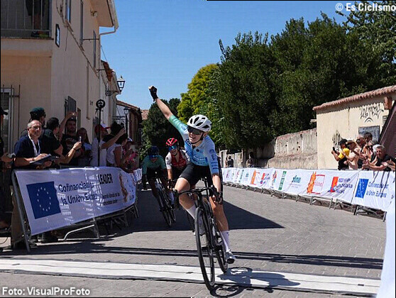 Olympia Norrid-Mortensen gana en Cifuentes y se viste de lÃ­der en la Vuelta a Castilla-La Mancha Leader