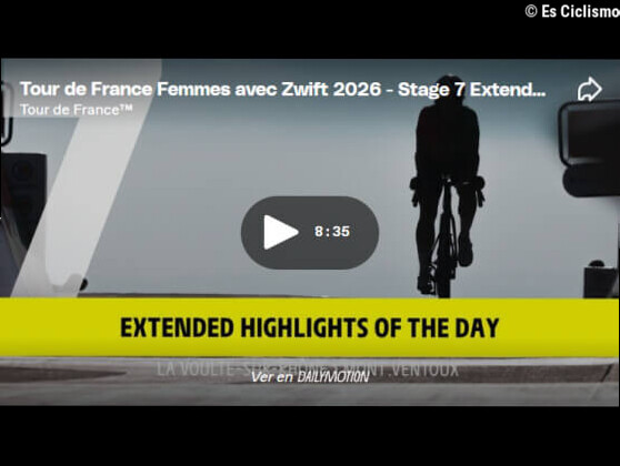 VÃ­deo resumen de la 7Âª etapa del Tour de Francia Femenino 2026