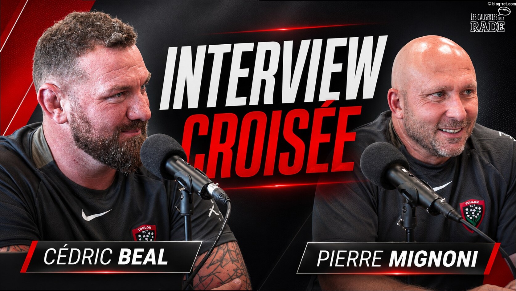 Causeries de la Rade : Interview vidéo croisée – Pierre Mignoni & Cédric Beal décryptent la nouvelle stratégie du RCT