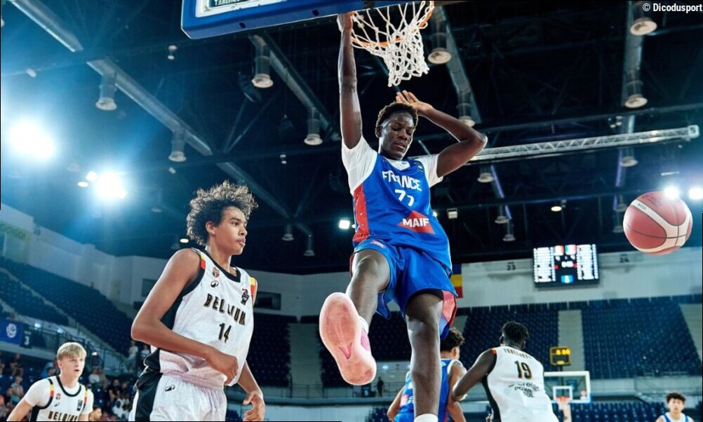 La France ne fait pas de cadeaux à la Belgique à l'EuroBasket U16