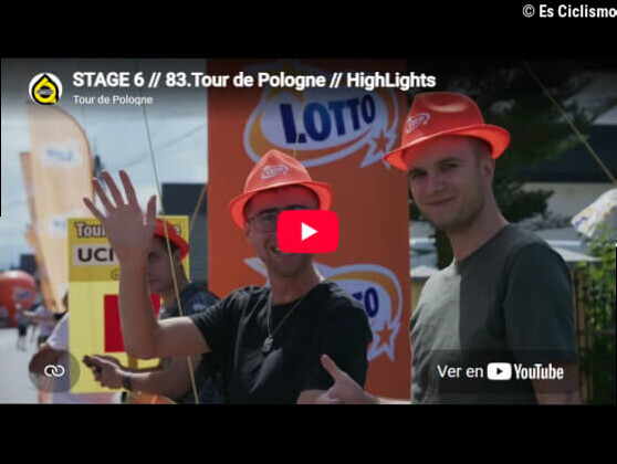VÃ­deo resumen de la 6Âª etapa del Tour de Polonia 2026