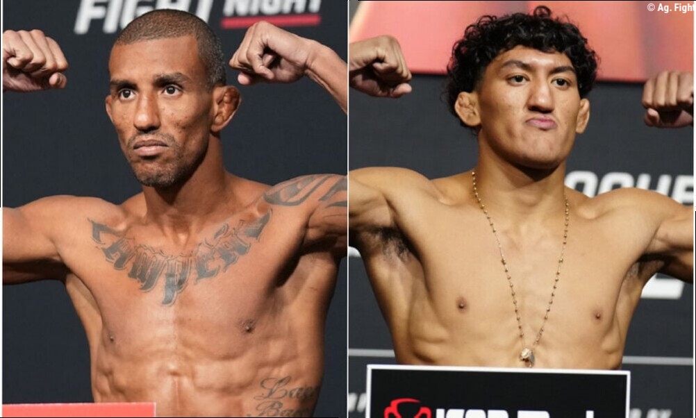 Ultimate encaminha duelo entre Raoni Barcelos e Raul Rosas Jr. para o UFC Vegas 121