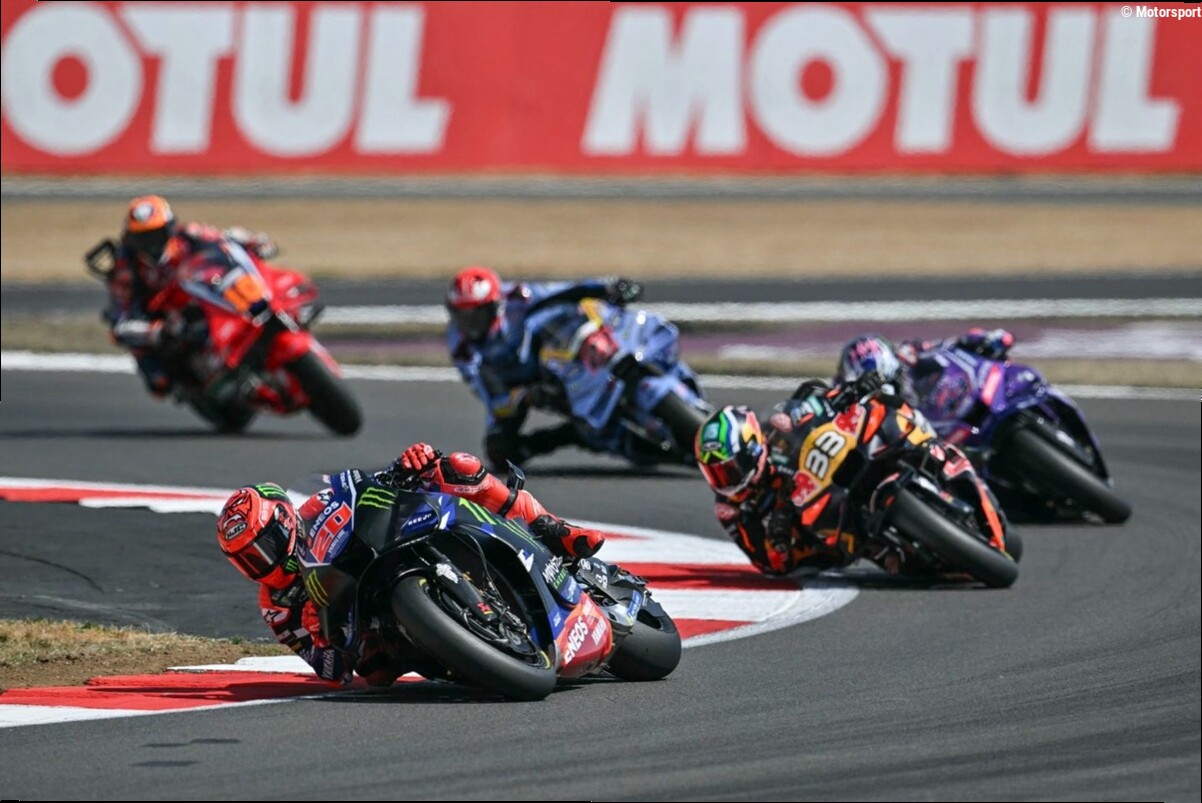Quartararo pénalisé à cause d'un capteur défaillant à Silverstone !