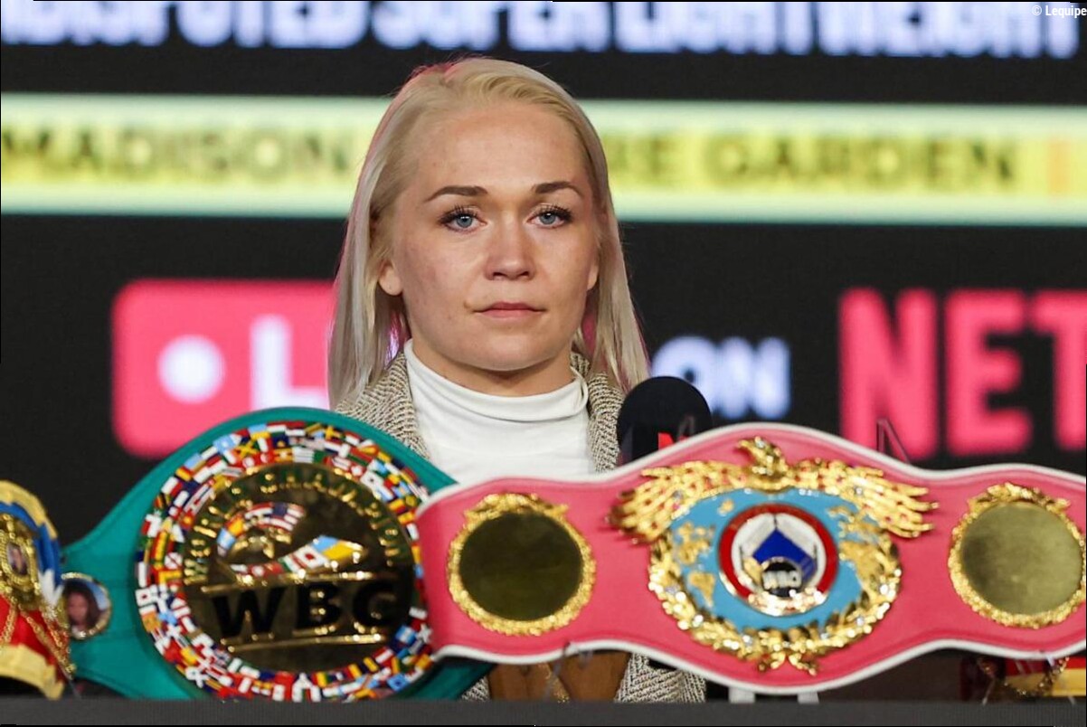 Un an après une fausse couche, la Danoise Dina Thorslund de retour au sommet de la boxe