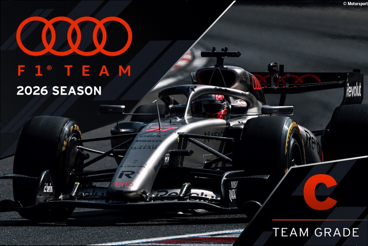 Las notas de mitad de temporada de la F1 2026: Audi arranca con buen pie en su debut