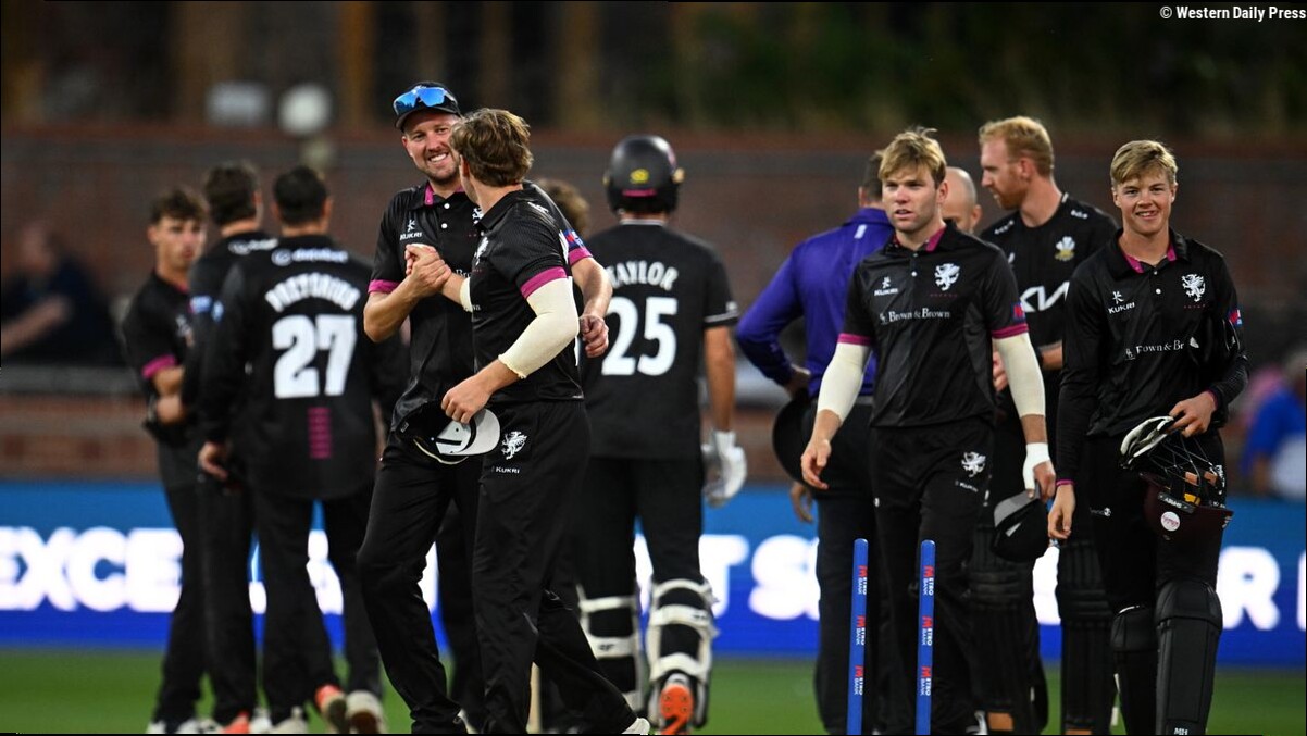 Somerset heavily beaten by Northants but One Day Cup hopes remain just about alive