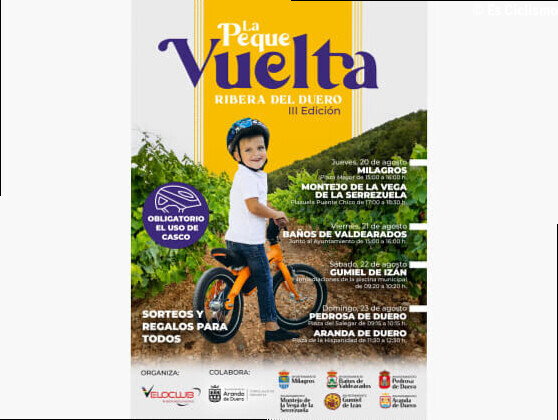La Vuelta Internacional JÃºnior Ribera del Duero acerca el ciclismo a los jÃ³venes con la Peque Vuelta