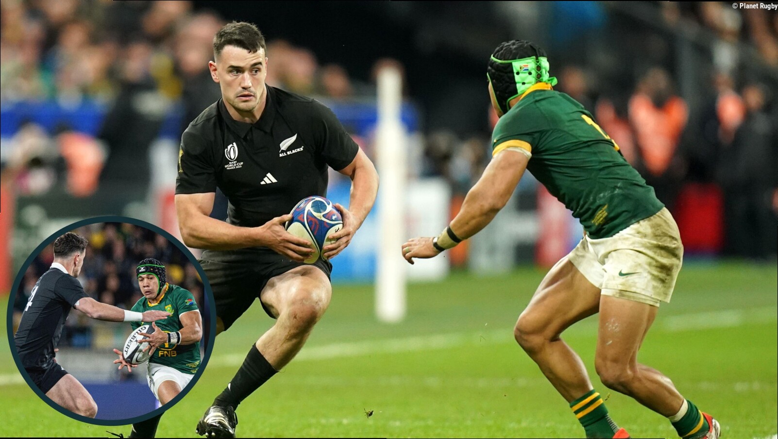Ex-England winger claims All Blacks star has Cheslin Kolbe for speed but footwork is 'best there's ever been'