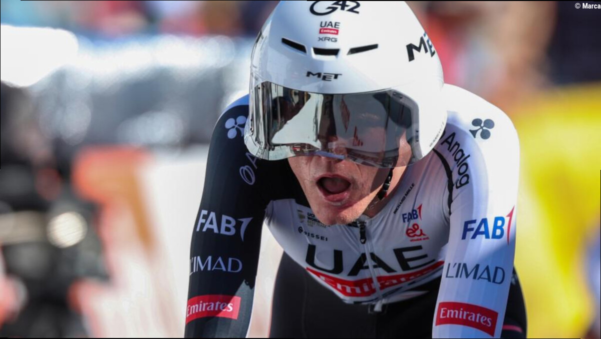 El danés Johansen se impone de nuevo en una contrarreloj de la Volta a Portugal