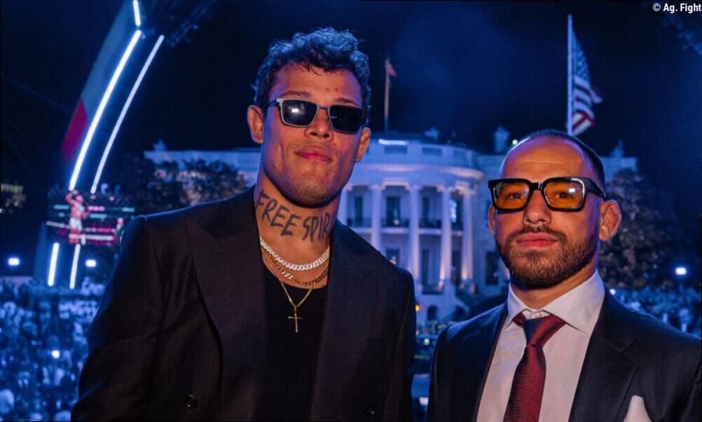 Racha na Fighting Nerds? Jean Silva e Caio Borralho discordam de favorito no UFC 330