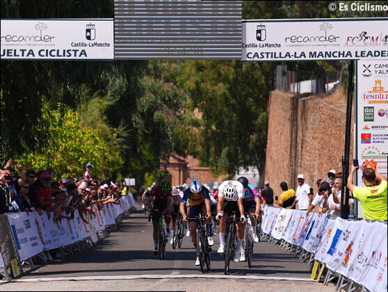 VÃ­ctor Benareau firma su tercer triunfo consecutivo en la Vuelta a Castilla-La Mancha