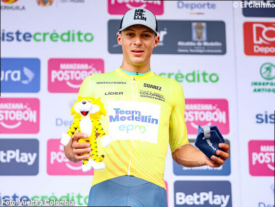 Wilmar Paredes prolonga su dominio con su cuarta victoria consecutiva en la Vuelta a Colombia