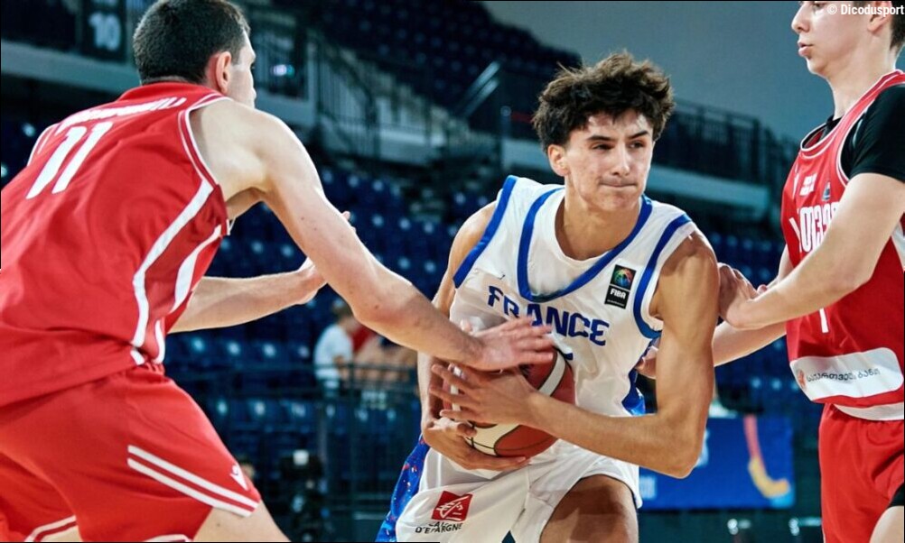 L'équipe de France pas inquiétée pour son premier match couperet à l'EuroBasket U16