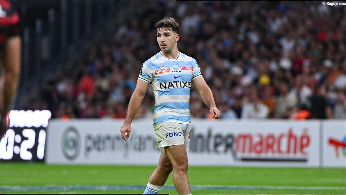 Top 14. Léo Carbonneau (Racing 92) victime d'une rupture du ligament croisé du genou