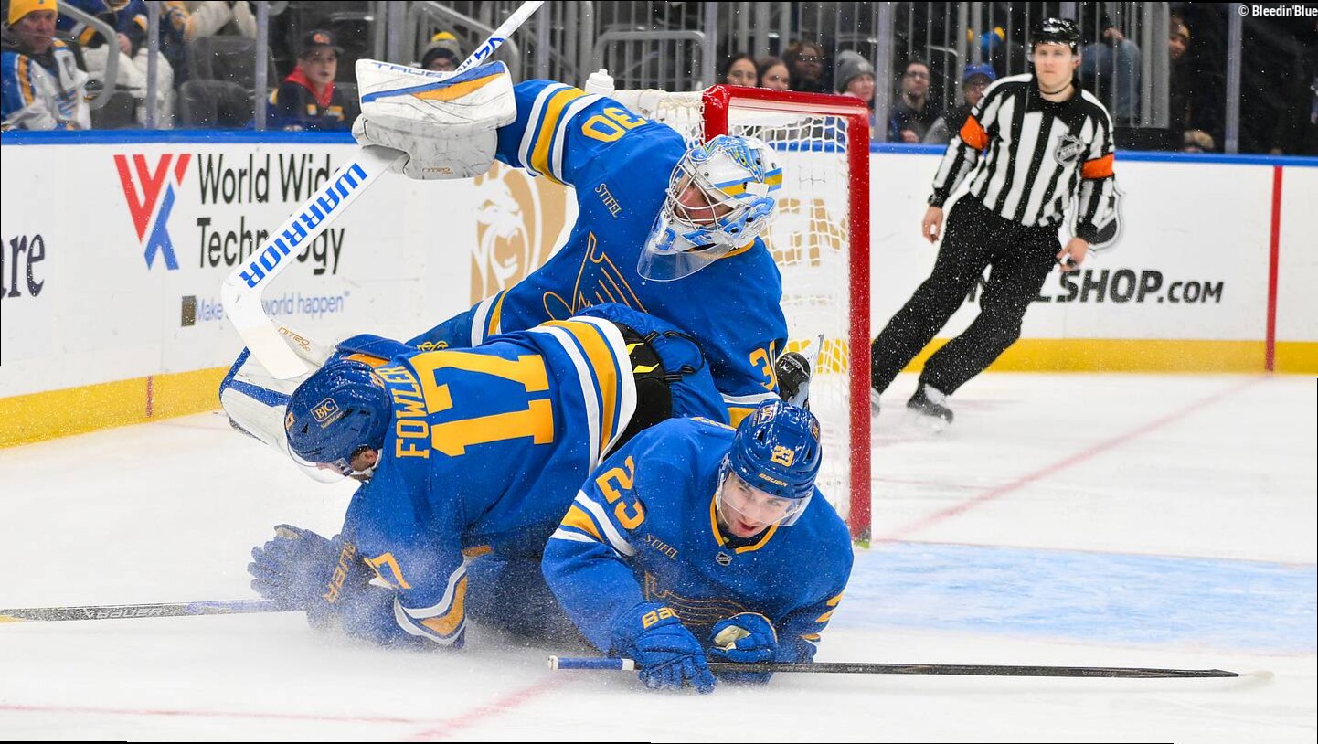 The Blues' defense hinges on this player's ability to rebound