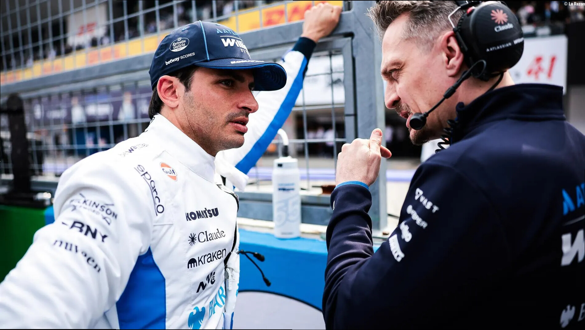 Williams mueve ficha para retener a Carlos Sainz tras sus contactos con Red Bull: ofertón millonario