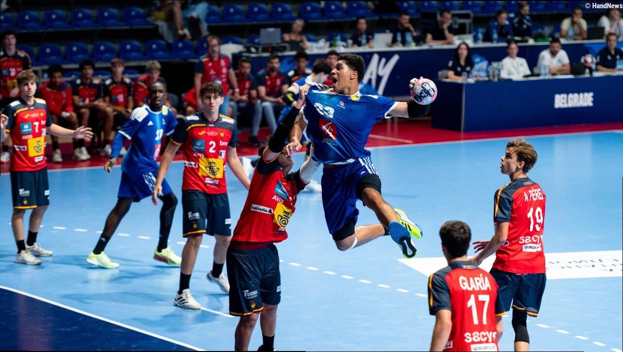 EDF (M) – U18 | Une 7ème place pour les U18 français