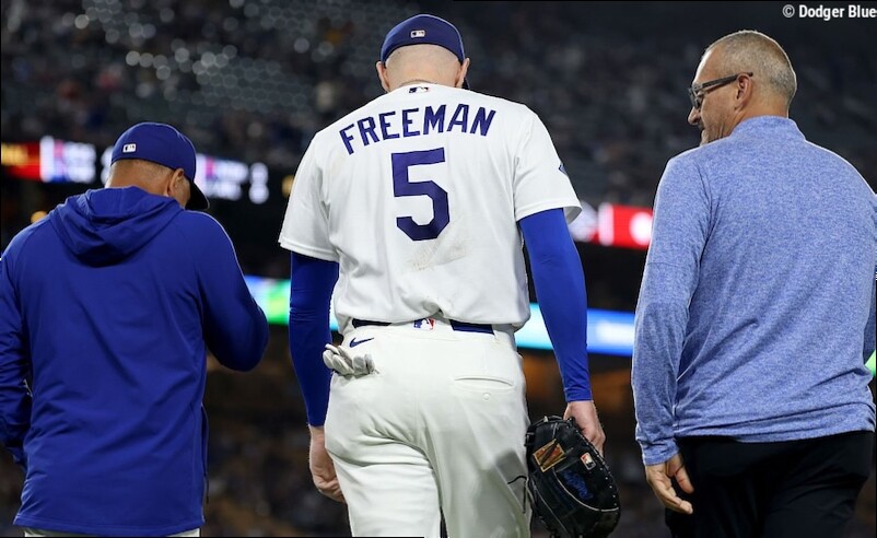 Freddie Freeman Experiencing 'Total Body Soreness' After Falling Into Dugout