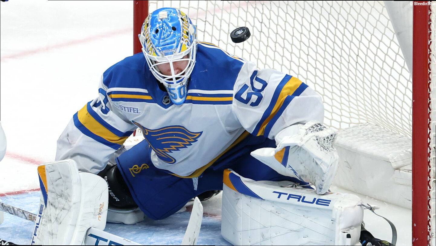 Jordan Binnington's entering the strangest season of his career in 2026-27