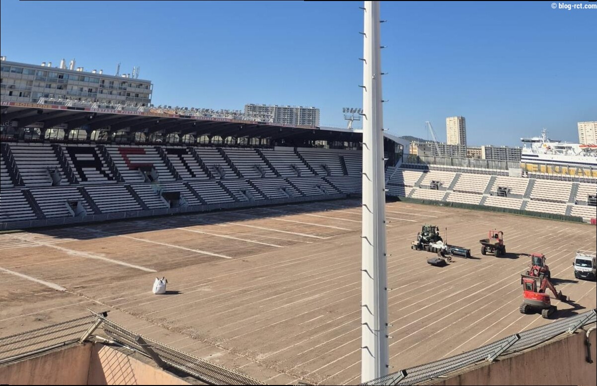 Le prix de la nouvelle pelouse du Stade Mayol dévoilé