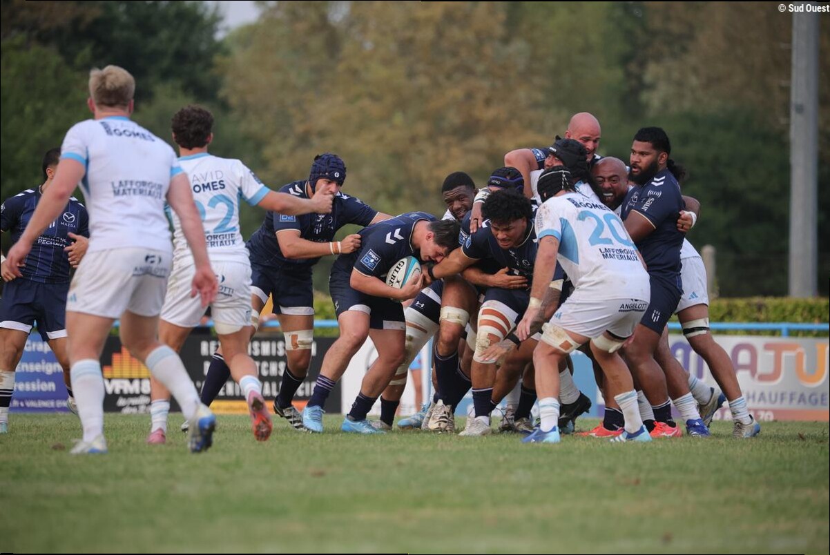 Rugby : vainqueur de Colomiers, le SUA fait le plein de confiance avant d'attaquer le championnat