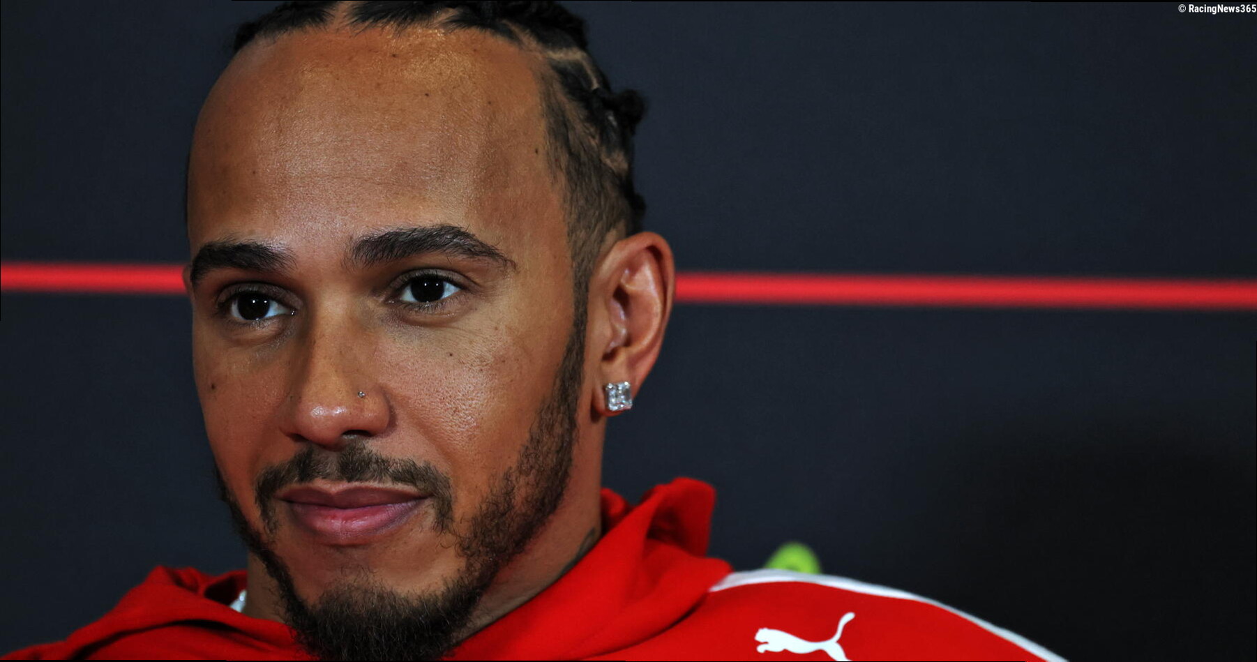 Lewis Hamilton 'released' after shouting 'from top of Ferrari mountain'