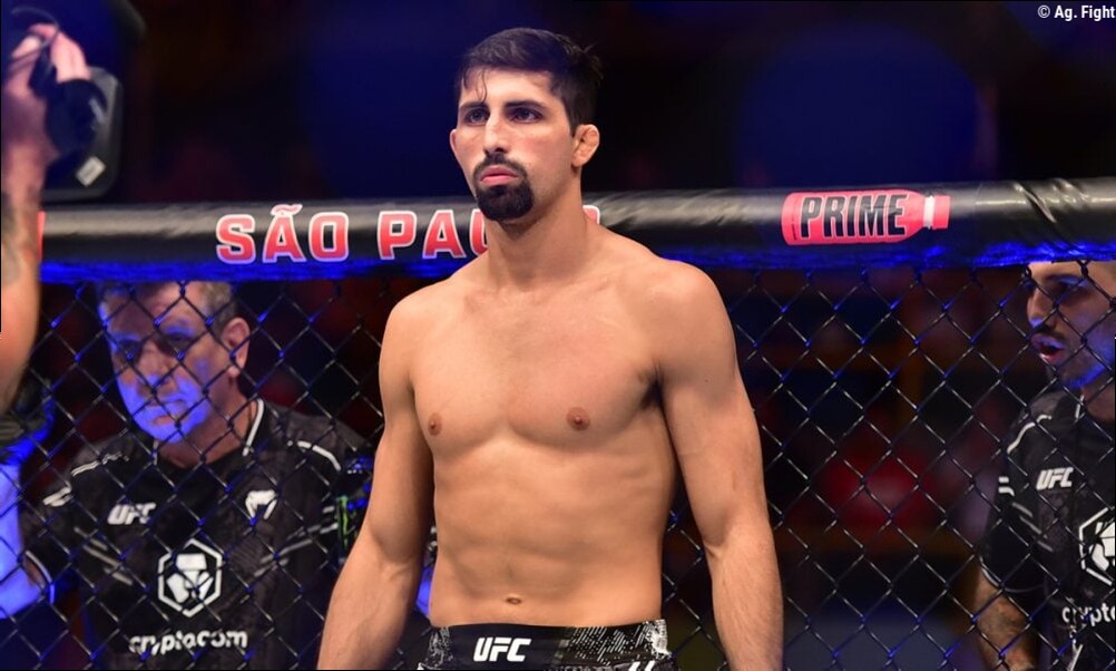 Nocaute relâmpago! Kauê Fernandes perde para americano em 39 segundos no UFC 330