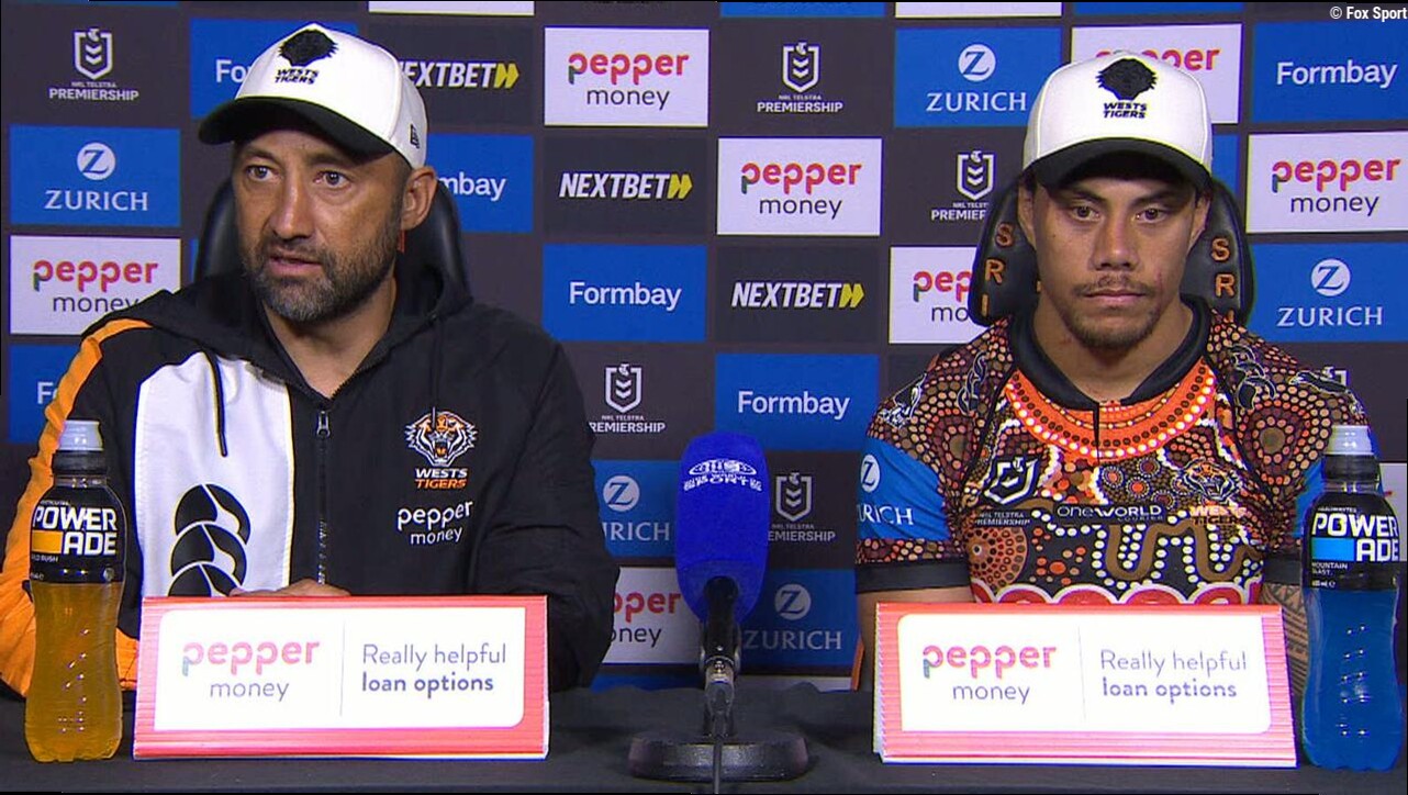 'Nothing to be proud of': Deflated Luai's honest Tigers admission as ugly streak rolls on for Benji
