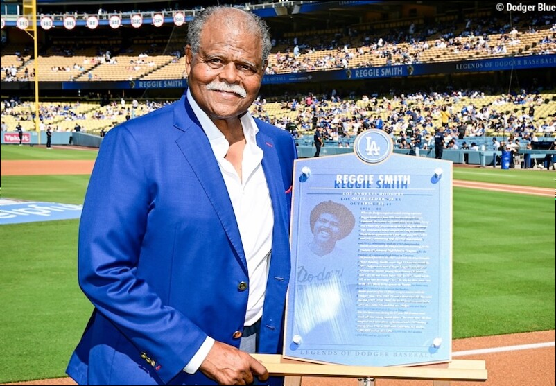 Watch: Reggie Smith Legends Of Dodger Baseball Ceremony