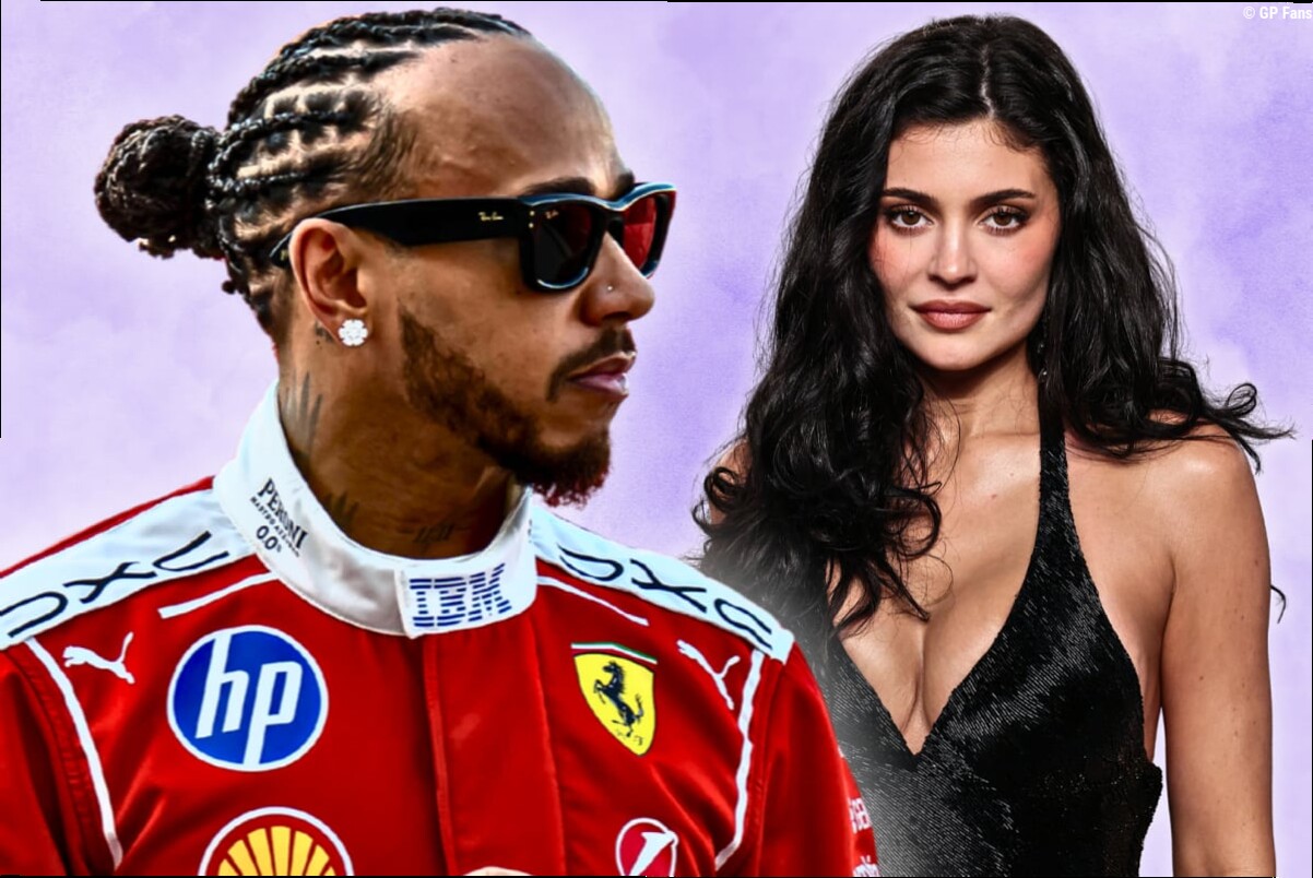 Lewis Hamilton takes Kylie Jenner on a 'birthday ride'