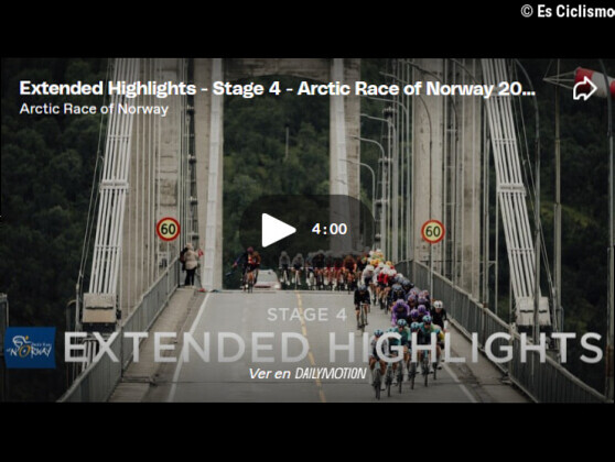 VÃ­deo resumen de la 4Âª y Ãºltima etapa de la Arctic Race de Noruega 2026