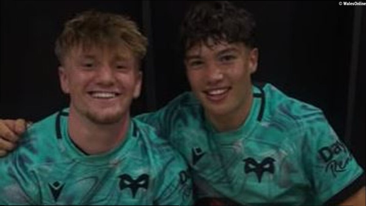 Wales stars' sons win Ospreys v Scarlets battle and 'whingeing' All Blacks accused