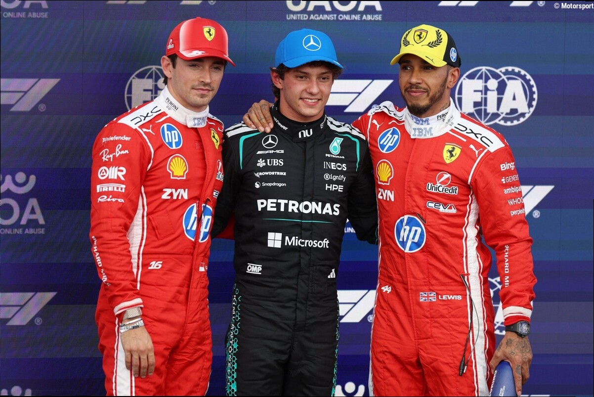 ¿Ferrari eclipsa a Antonelli en Italia pese a liderar el Mundial de F1?