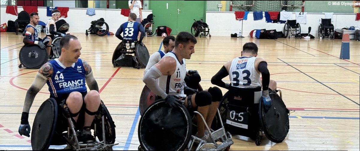 Coupe du monde rugby fauteuil - Triples champions d'Europe, les Bleus partent à la conquête de l'or au Brésil