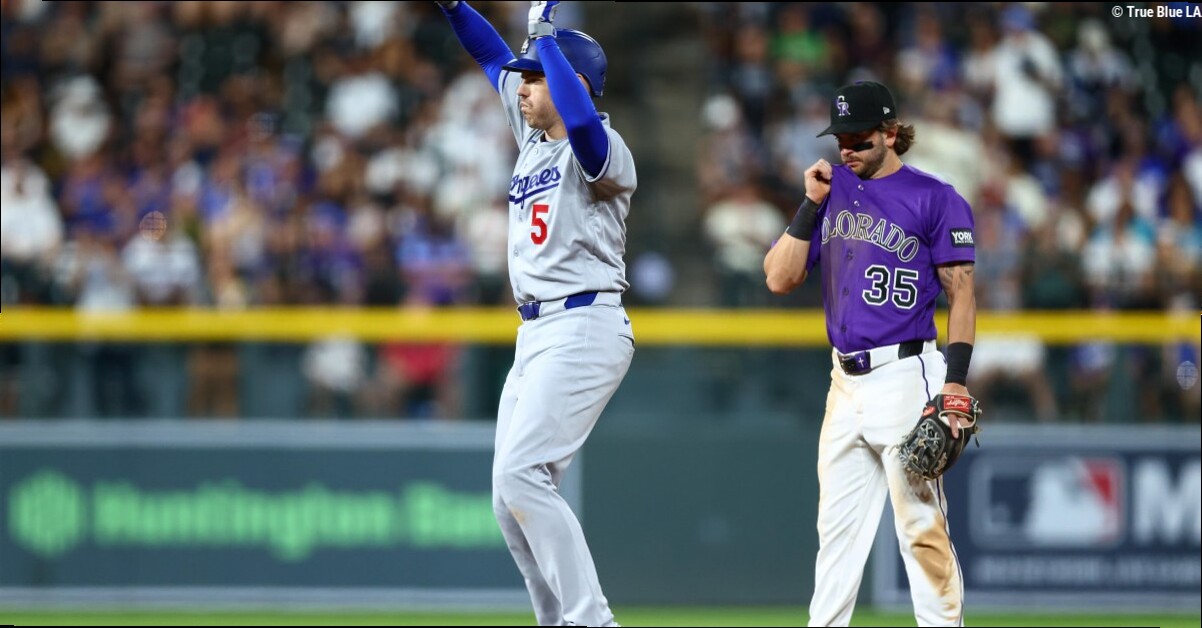 Dodgers at Rockies game chat