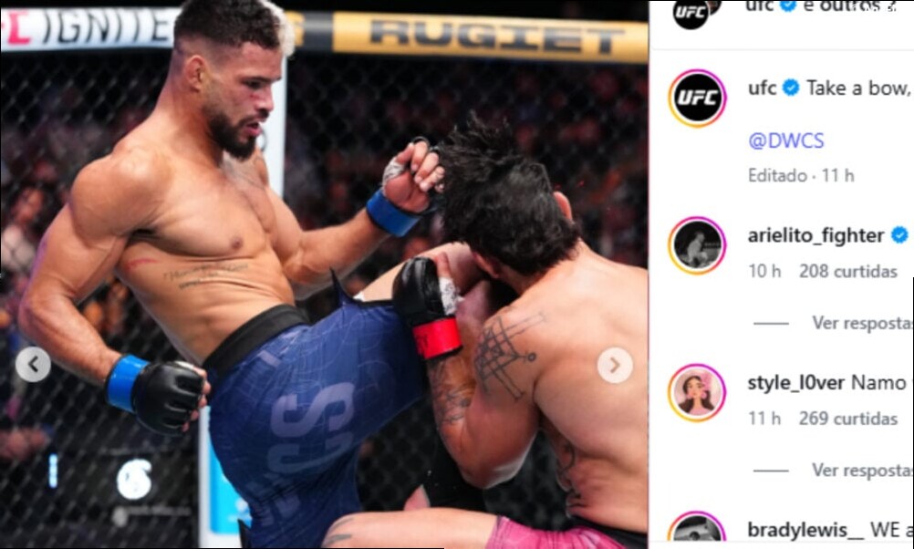 Brasileiro aplica nocaute brutal no Contender Series e garante contrato com o UFC; veja