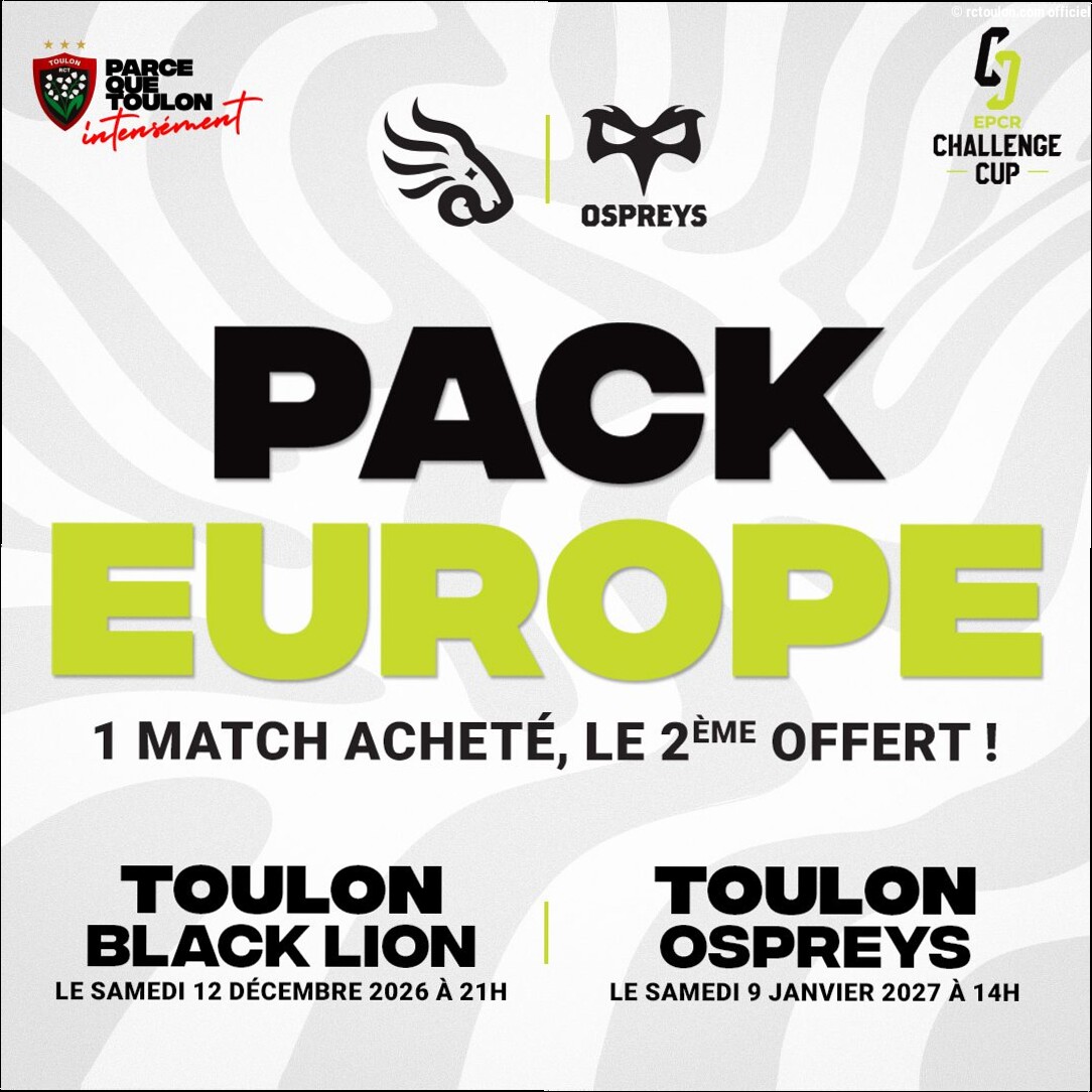 Le Pack Europe est disponible à la vente !