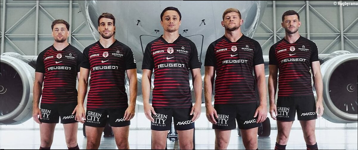 Top 14 - "Un hommage à l'héritage de l'aviation de Toulouse" : le Stade toulousain dévoile son maillot domicile pour la saiso