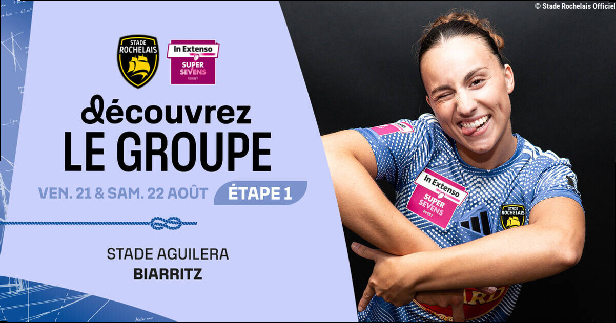 Supersevens 2026, l'effectif féminin pour la première étape à Biarritz !