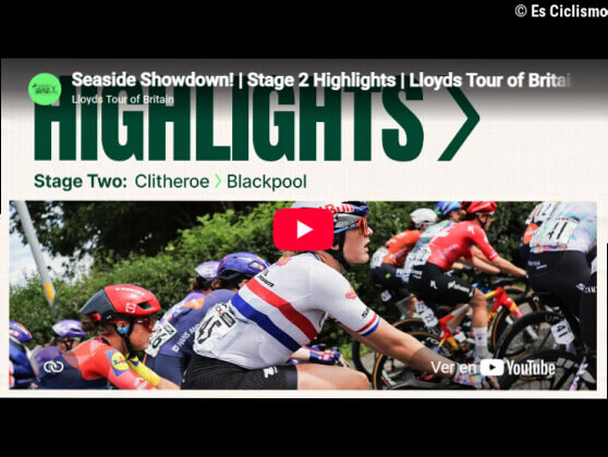 VÃ­deo resumen de la 2Âª etapa del Tour de Gran BretaÃ±a Femenino 2026